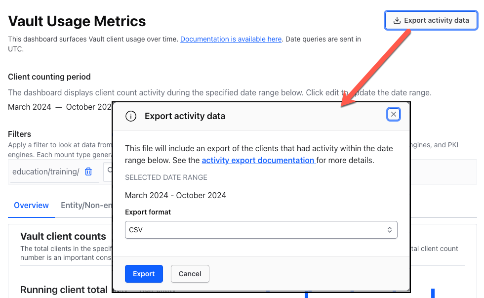 Metrics UI